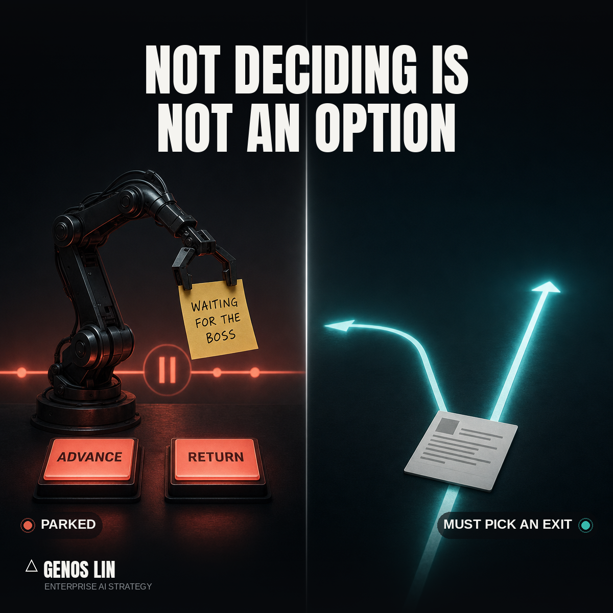 I Authorized an AI Agent to Make Decisions. Its First Move Was “Waiting for the Boss.”